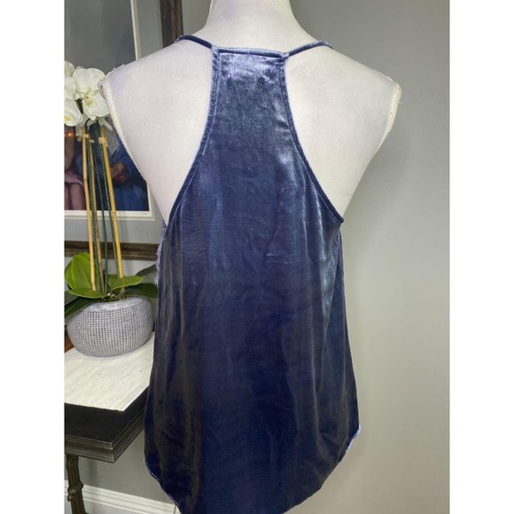 Cami NYC Lavender Velvet Silk Racerback Camisole S - Picture 9 of 12